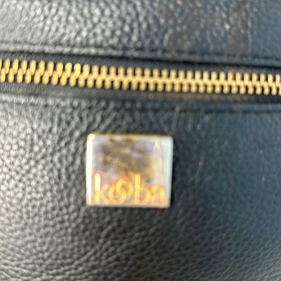 Kooba Crossbody Pebbled Textured Black Leather - Picture 6 of 9